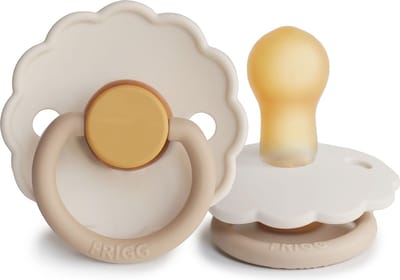 Frigg fopspeen - maat 1 0-6 maanden - 1 stuk - Daisy  - chamomile
