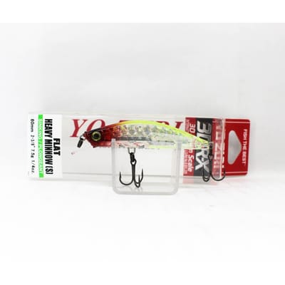 Yo Zuri 3DR-X Flat Heavy Minnow 60S Leurre Coulant R1542-PCR (7237)