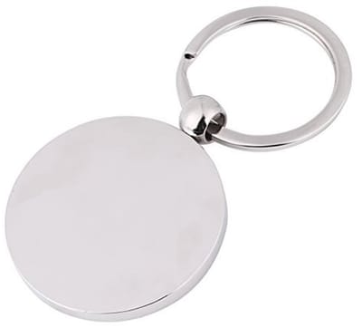 Sleutelhanger met eeuwigdurende kalender - Sleutelhanger auto - Sleutelhanger volwassenen - Sleutelhanger metaal - Sleutelhanger 50 jaar - Lichtgewicht en praktisch