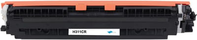 HP CE311A - Toner Cyaan - 1000 pagina's - Huismerk Compatible - Geschikt voor HP Canon I-Sensys LBP-7010c Canon I-Sensys LBP-7018c HP LaserJet Pro 100 Color MFP M175a HP LaserJet Pro 100 Color MFP M175nw HP LaserJet Pro CP1025