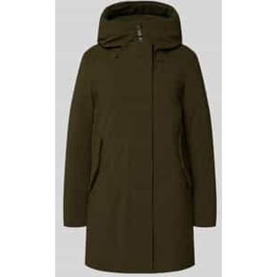 Parka met gevoerde opstaande kraag, model 'Nellie'