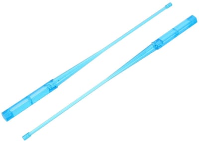 Verstelstang Buismotor - Afstelpen Rolluik - Nauwkeurig Instellen - Comfortabele Grip - 2 Stuks - Blauw