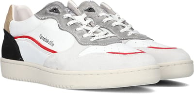 Pantofola D'Oro Baveno Uomo Low Lage sneakers - Leren Sneaker - Heren - Wit - Maat 45