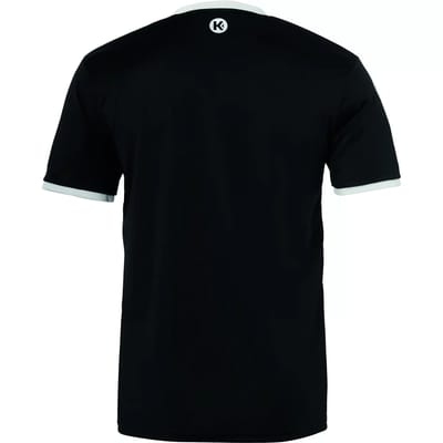 Kempa Curve Shirt Heren - Zwart / Wit - maat 116