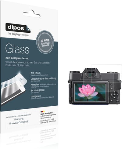 dipos – 2x Matte Pantserfolie geschikt voor Neksong Norwiss CHY0028 | 9H Screenprotector