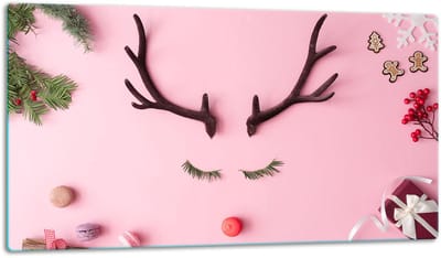 TMK ArtDeko - Snijplank Glas - 52x30cm - Inductiebescherming - Decoratieve Grafische Print