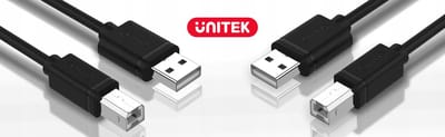 Unitek Y-C421GBK - USB cable - USB to USB Type B - 5 m