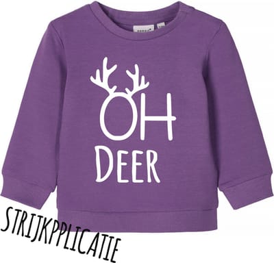 Strijkapplicatie _ Kerst _ Oh Deer