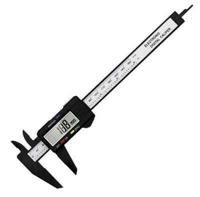 Qatrixx Digitale Schuifmaat 150 mm – LCD Display – Nauwkeurige Binnen-, Buiten- en Dieptemeting