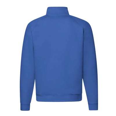 Fruit of the Loom Heren Premium Sweatshirt met Ritssluiting (Koningsblauw)