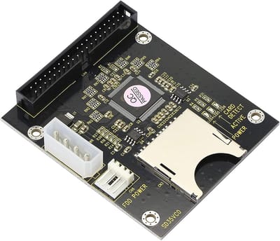 SD naar IDE Adapter voor Geheugenkaarten - 3.5 Inch Mannelijke IDE Connector