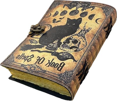 Handgemaakt Notitieboek - Schetsboek Journal - Creatief Schrijven - Vintage Papier - 17.78 x 12.7 cm - Bruin