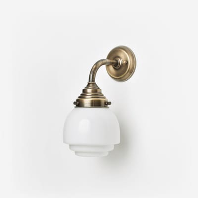 Wandlamp Gispen Vlak Curve Brons - Art Deco Trade