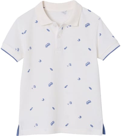 Vertbaudet Jongenspolo met print