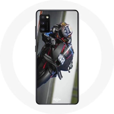 Coque - Maniacase - Samsung Galaxy A41 - Miguel Oliveira - Aprilia Moto GP 88 - Souple noir