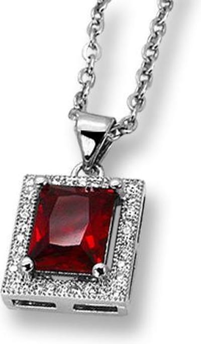 Amanto Ketting Danko Red L - 316L Staal - 16x12mm - 50cm