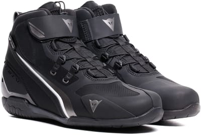 Dainese Herian D-WP WMN Dames Zwart Wit Waterdichte Motorschoenen - Maat 38 - Laars
