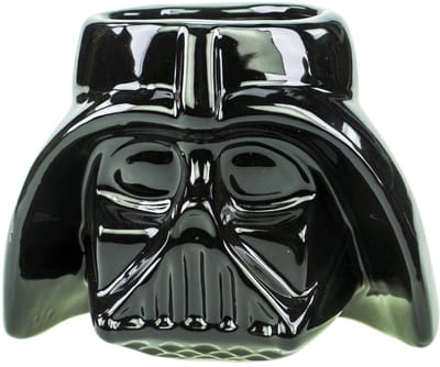 Dailygoods- Bloempot Decoratief - Star Wars Darth Vader - Keramiek - 10 x 13 cm - Moderne Stijl - Officieel Gelicentieerd - Plantenpot