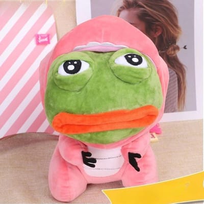 23cm Dier Triest Kikker Pluche Speelgoed Zacht Knuffelkussen Pepe De Trieste Kikker Cosplay Dinosaurus Koe Varken Pluche Pop Verjaardag Kerst Cadeaus 23cm