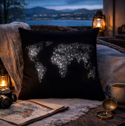 Wanderlust Collection Kussenhoes - 45x45 cm