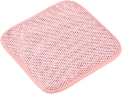 sourcing map 7,87 inch x 19 cm servies droogmat microvezel servies rek mat groot servies afdruipmat absorberend servies droogkussen voor keuken teller roze