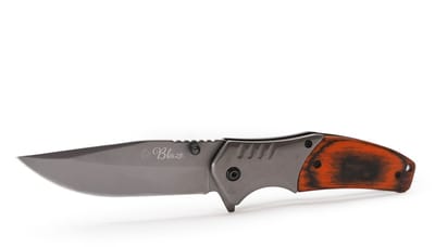 Eurocatch Blaze Zakmes - RVS Blad - Survival mes - Multitool - Jachtmes - Outdoor - Camping - Kamperen - Vaderdag Cadeau