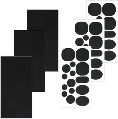 48 Stuks Waterdichte Reparatie Patches voor Donsjacks, Tentkleding en Slaapzakken, Zelfklevende Nylon Herstelsets in 2 Stijlen