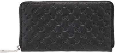 JOOP! Leren Portemonnee Leggero Stampa Yura Purse Black Zwart