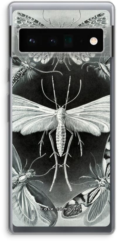 Case Company® - Hoesje geschikt voor Google Pixel 6 Pro hoesje - Haeckel Tineida - Soft Cover Telefoonhoesje - Bescherming aan alle Kanten en Schermrand