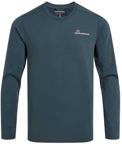 Craghoppers Nosilife Abel T-shirt Met Lange Mouwen Blauw 2XL Man