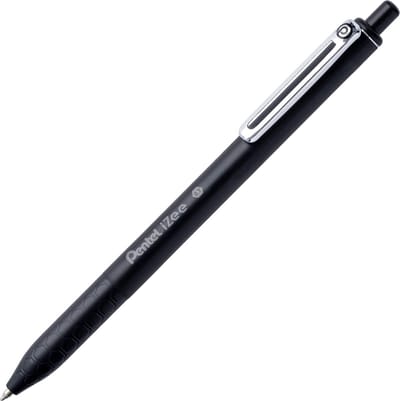 Pentel BX467 Balpennen Zwart 0,7mm - 12 stuks