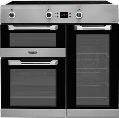 Leisure CS90D530X fornuis Range-fornuis Inductiekookplaat zones Roestvrijstaal A