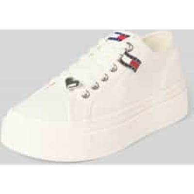 Sneakers low met plateau