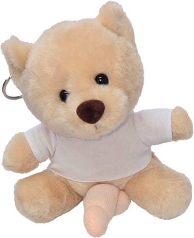 Ondeugende Teddy Beer met Grappige Verrassing – Sleutelhanger | Kinky Pleasure