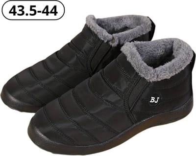 Livano Antislip Sneeuwboots - Snowboots - Wintersport Sneeuwschoenen - Ski Gadgets Voor Heren - Maat 43.5-44 - Zwart