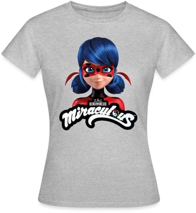 Miraculous Ladybug Met Logo T-Shirt Dames