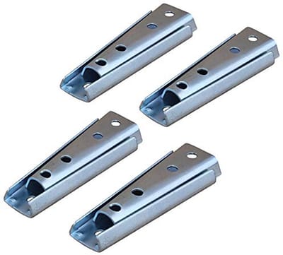 Hoofdbord wandgemonteerde vergrendeling 120mm | Meubelconnector voor bank en bed
