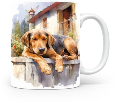 Mok Airedale terrier Beker voor koffie of tas voor thee, cadeau voor dierenliefhebbers, moeder, vader, collega, vriend, vriendin, kantoor, opa, oma, hond, kerst, sinterklaas, verjaardag