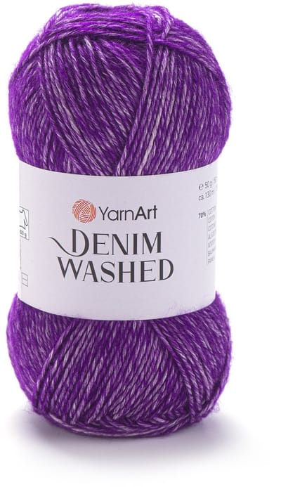 YarnArt Denim Washed – Katoenmix Garen – 50g – ±130m – Vintage Look – Voor Kleding & Accessoires - Kleur 921