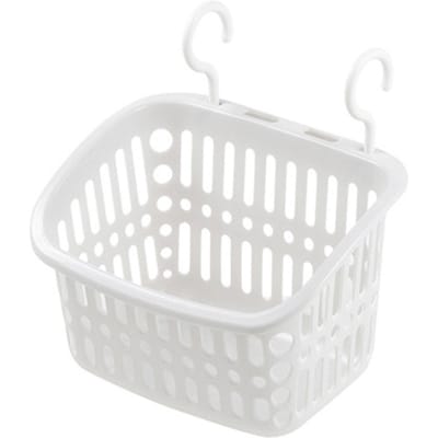 Hangende Plastic Opbergmand Badkamer Keuken Douche Slaapzaal Wandmontage Opbergorganizer