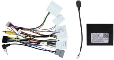 Iso kabelset met canbus decoder voor Carplay en autoradio | Geschikt voor o.a. Nissan Qashqai, Juke YF15 , Micra, Murano, X trail T32 J10 J11 | pin kabel adaptor stekker connector aansluiting verloopstekker adapter | 2009 - 2022 | 16 pins