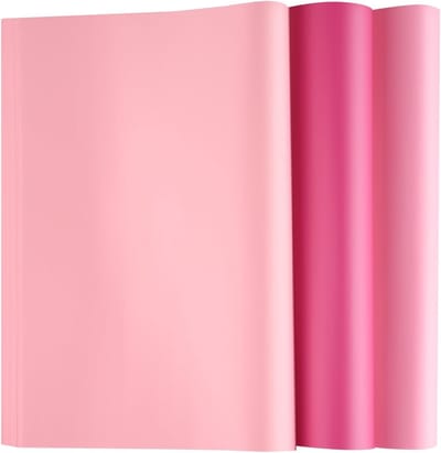 60 Vellen Roze Tissuepapier in Meerdere Kleuren voor Cadeauverpakking, DIY Knutselprojecten en Feestdecoratie