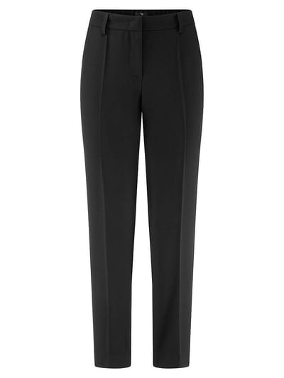 7/8-broek Slim Fit Van Peter Hahn zwart