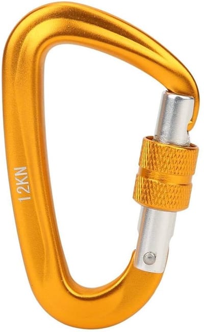 Allecto - Carabiner - Klimmen - Automatische vergrendelingsgesp