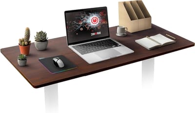 Bureau Werkblad - Bureau Top - Thuiswerken - MDF Hout - 160 x 60 cm - Walnoot Effect