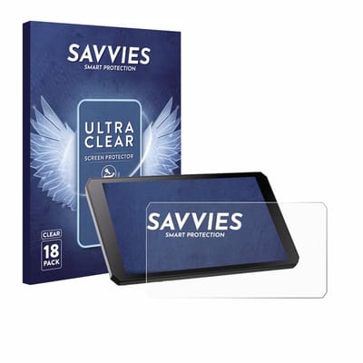 Savvies - Screenprotector voor RiderNav R7M - Folie Beschermfolie transparant 18 Stuks