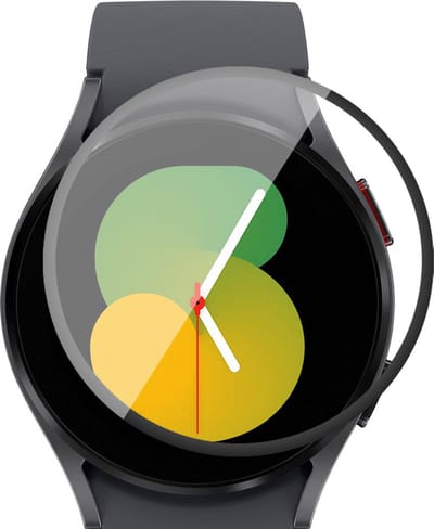Screenprotector geschikt voor Samsung Galaxy Watch 5 40 mm - PET Glasfolie Full Screen Protector