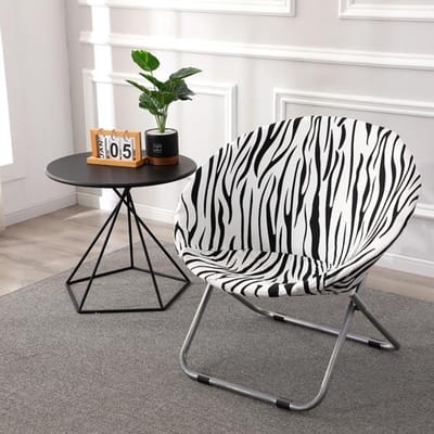 Ronde Maan Stoel Cover Polyester Spandex Cover Elastische Visstoel Covers Machine Wasbaar Stoelbeschermer Anti-Stof Universal size