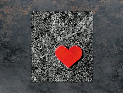 TMK ArtDeko - Snijplank Glas - 45x52 cm - Hartvormig - Veilig en Hygiënisch