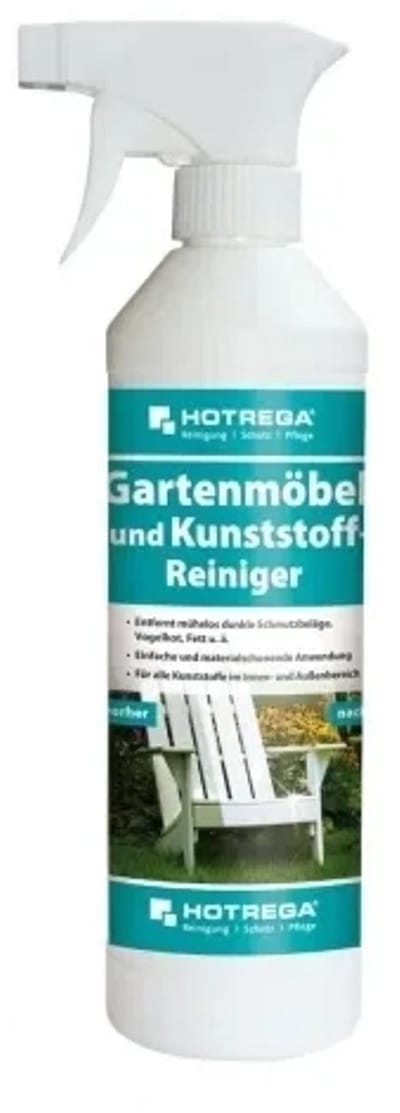 Kunststof reiniger, Tuinmeubel reiniger, 500 ml Sprühflasche
